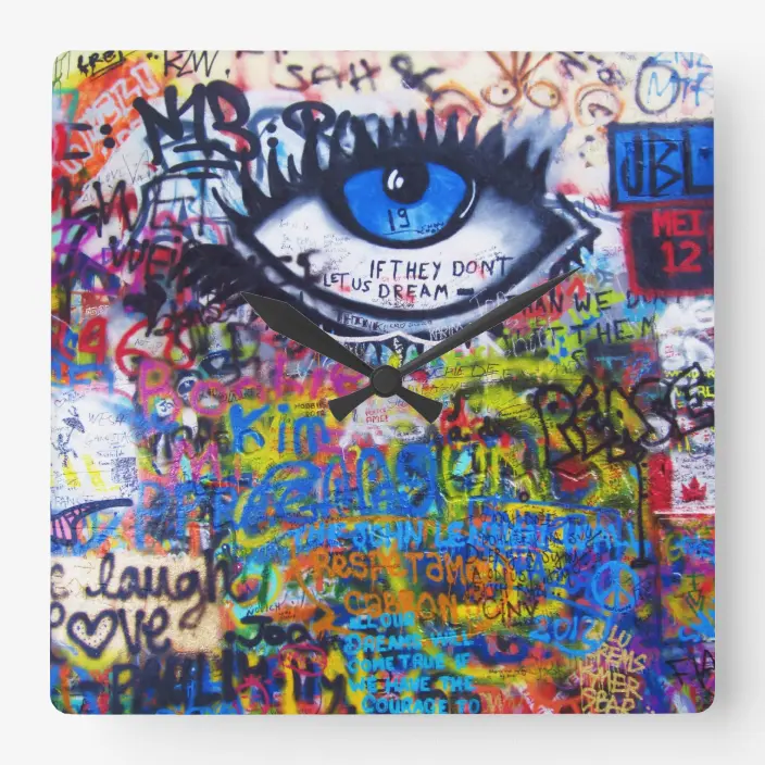 Detail Graffiti Clock Hd Nomer 21