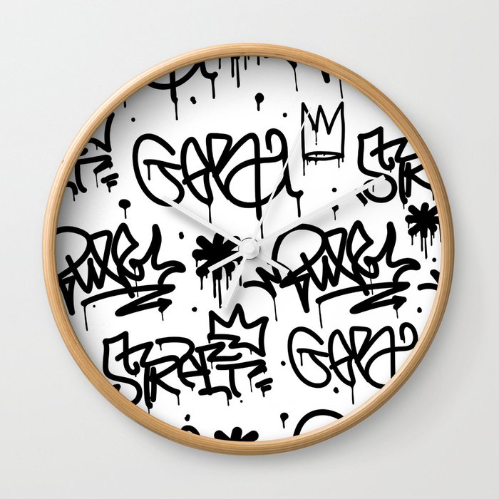 Detail Graffiti Clock Hd Nomer 3