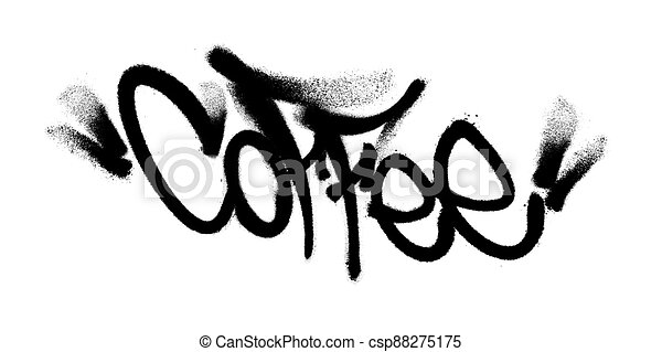 Detail Graffiti Coffe Logos Nomer 47