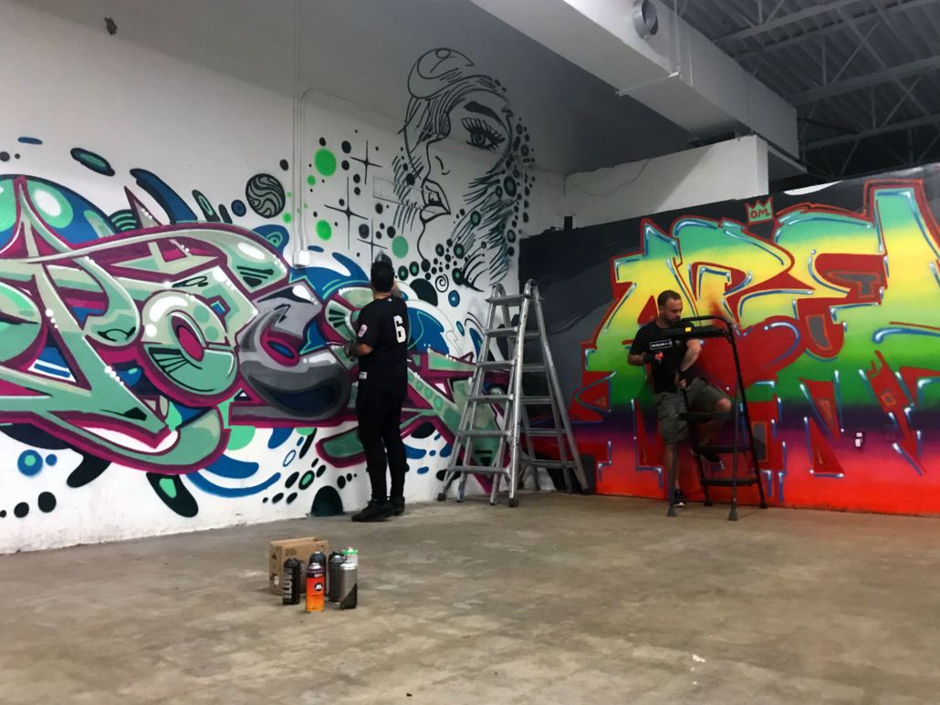 Detail Graffiti Collaborative Nomer 16