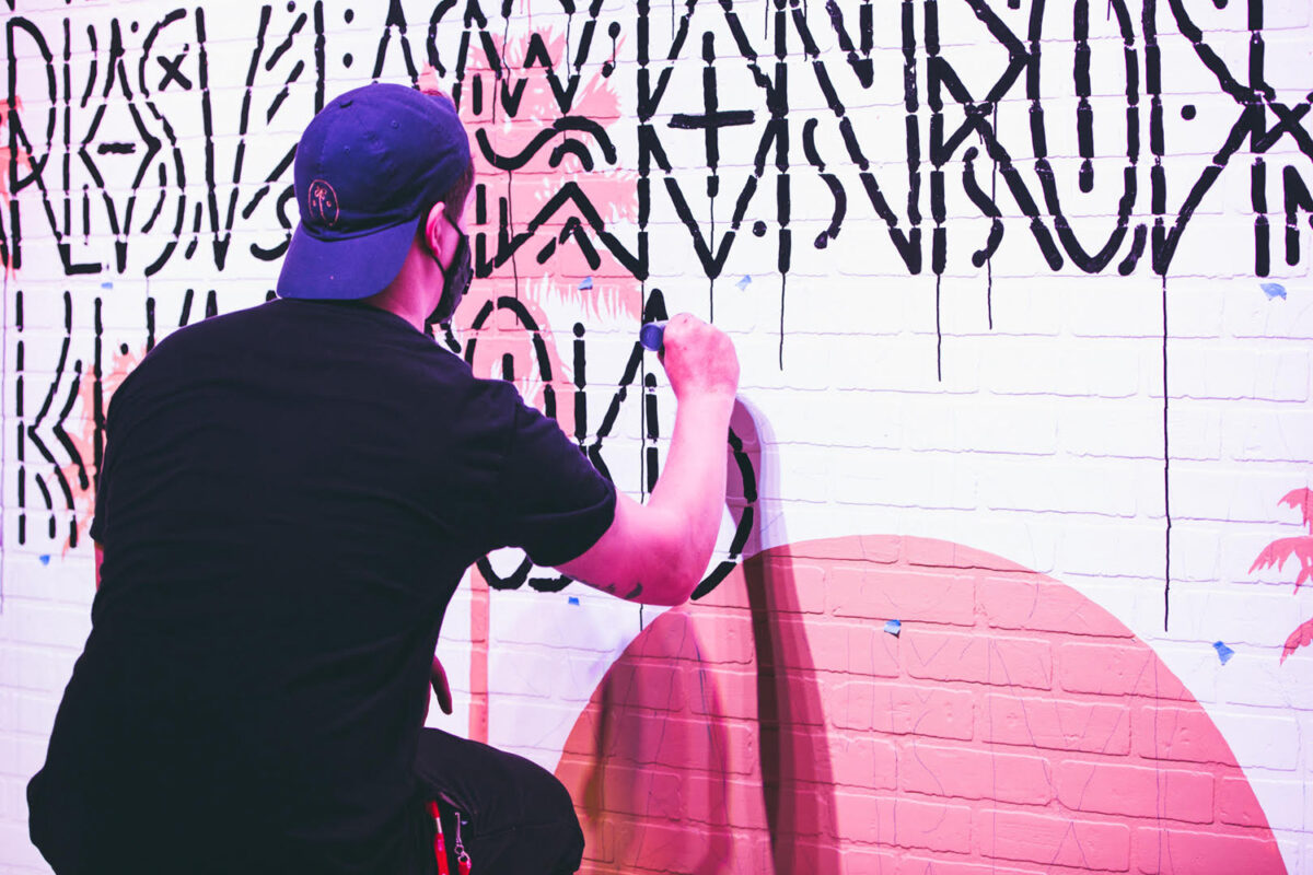 Detail Graffiti Collaborative Nomer 43
