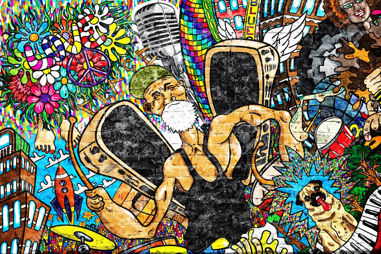 Detail Graffiti Collage Nomer 35