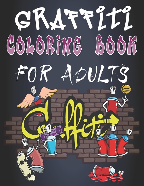 Detail Graffiti Coloring Book 3 International Styles Nomer 25