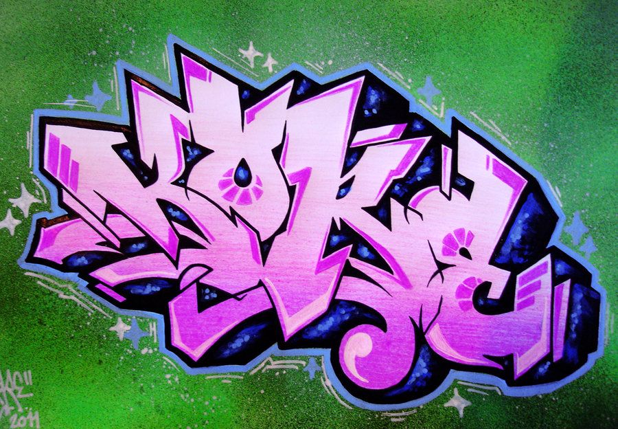 Detail Graffiti Colors Nomer 27