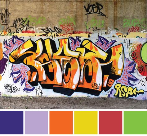 Detail Graffiti Colors Nomer 5