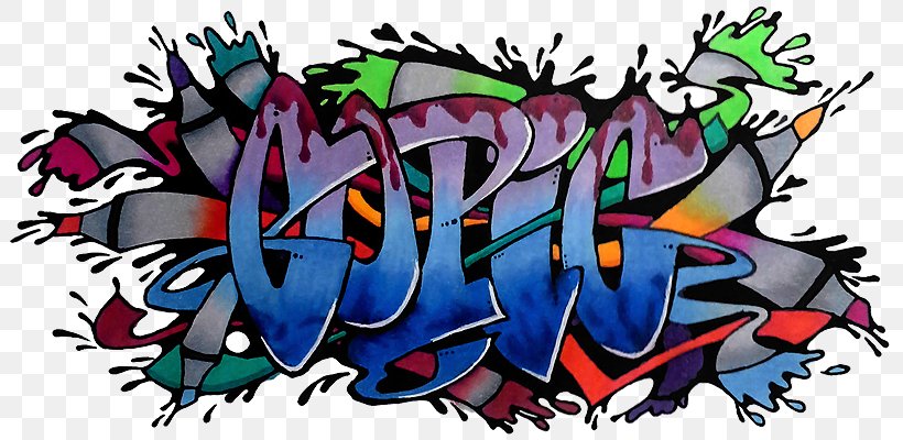 Detail Graffiti Colour Png Nomer 11