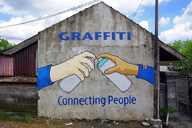 Graffiti Connecting People - KibrisPDR
