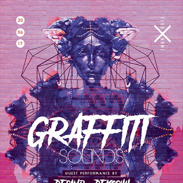 Detail Graffiti Contest Flyers Nomer 7