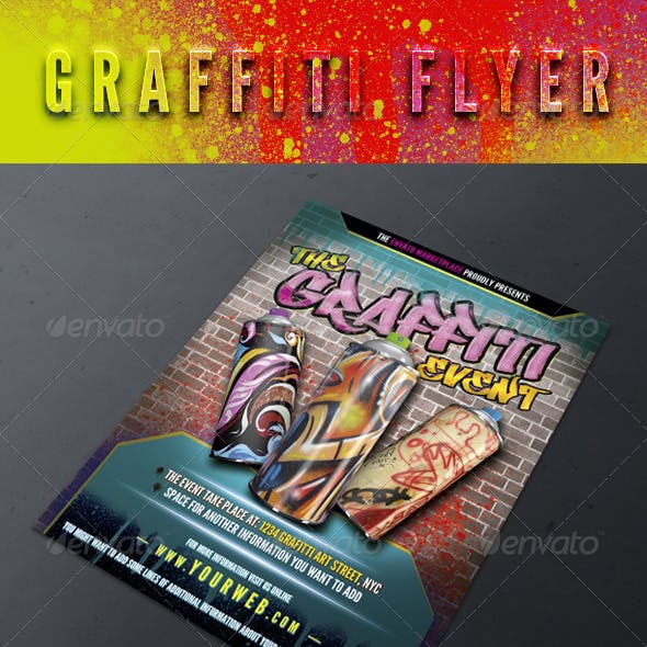 Detail Graffiti Contest Flyers Nomer 8