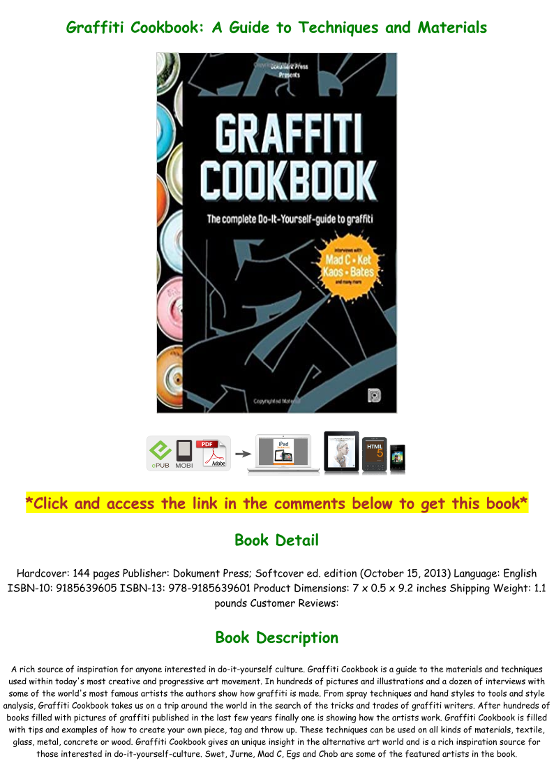 Detail Graffiti Cookbook Nomer 20