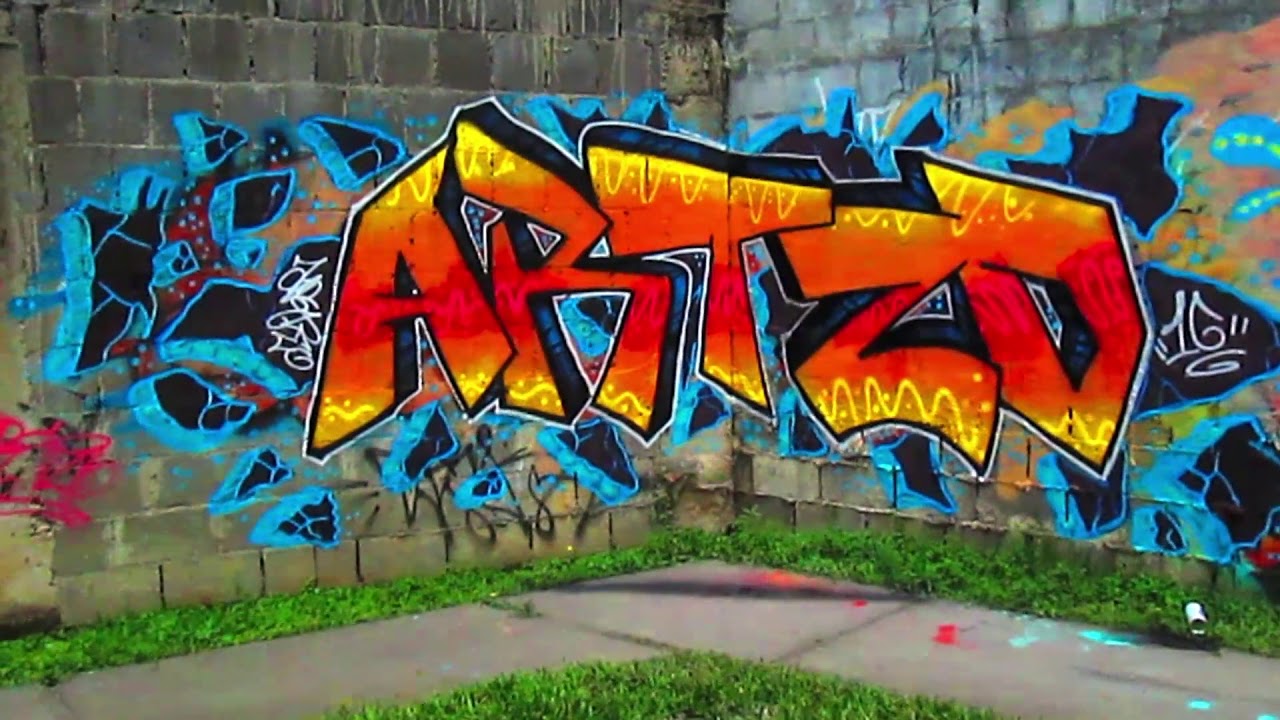 Detail Graffiti Corner Nomer 10