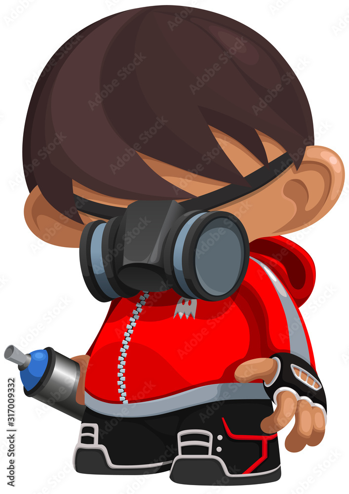 Detail Graffiti Creator Character Vector Nomer 13