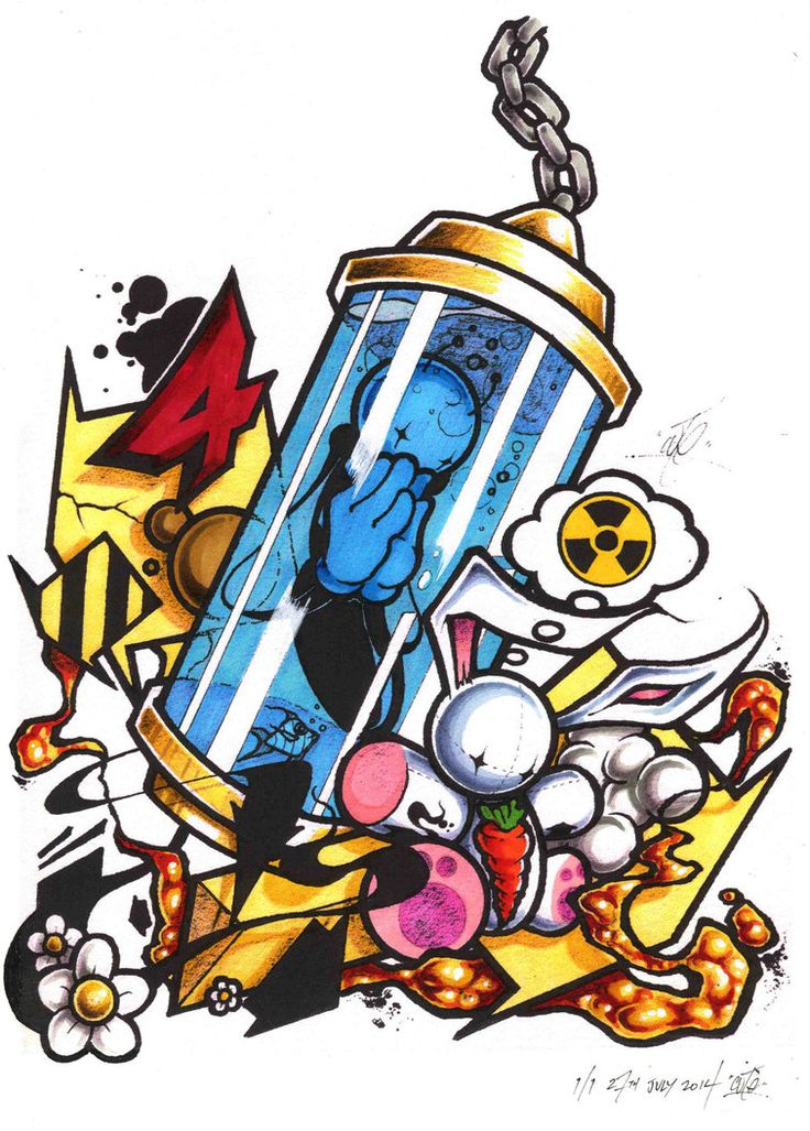 Detail Graffiti Creator Character Vector Nomer 17
