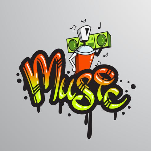 Detail Graffiti Creator Character Vector Nomer 19