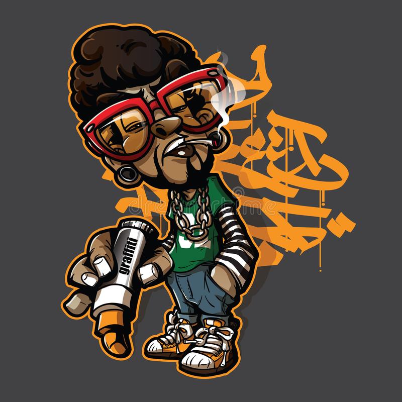 Detail Graffiti Creator Character Vector Nomer 39