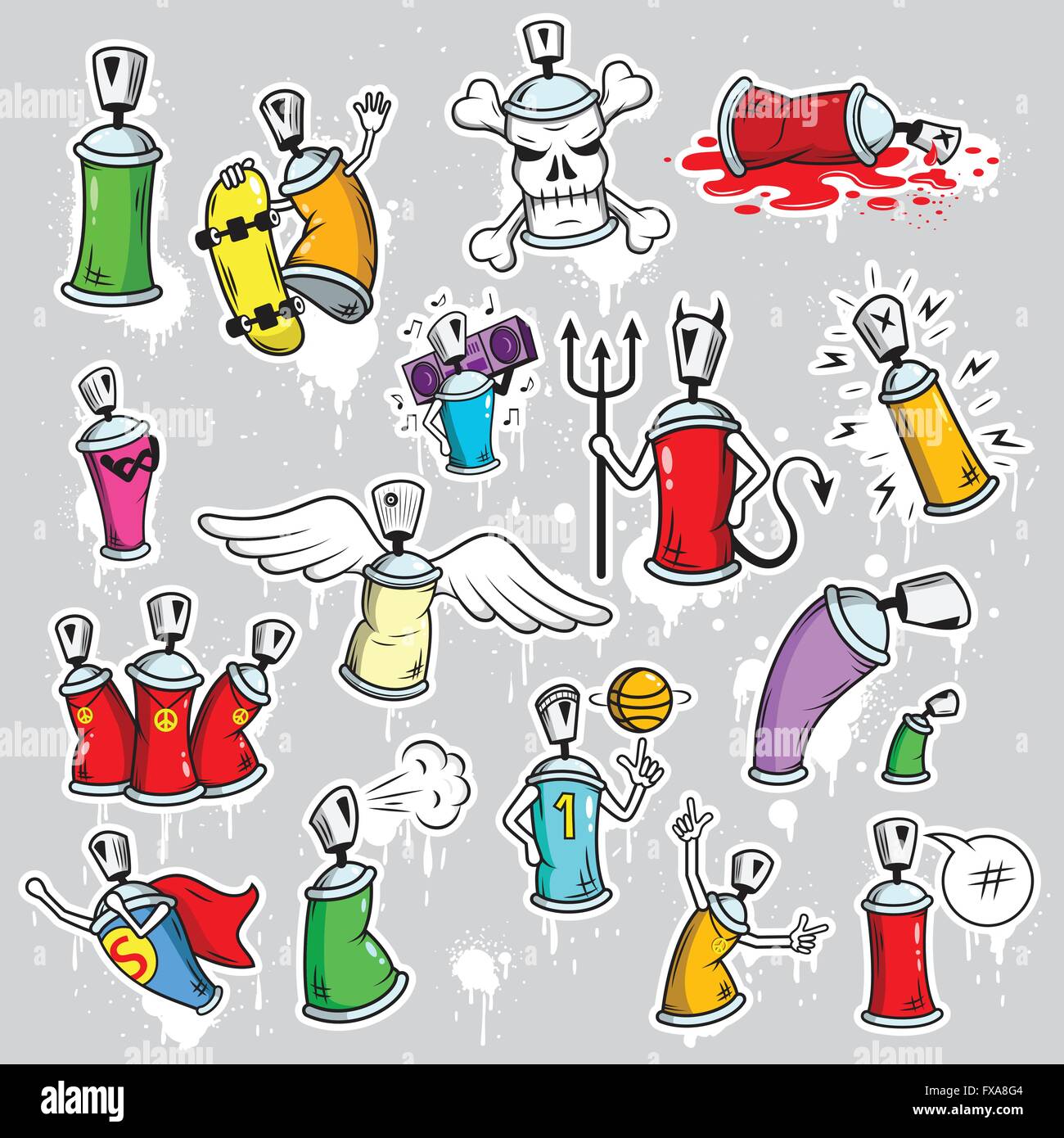 Detail Graffiti Creator Character Vector Nomer 40