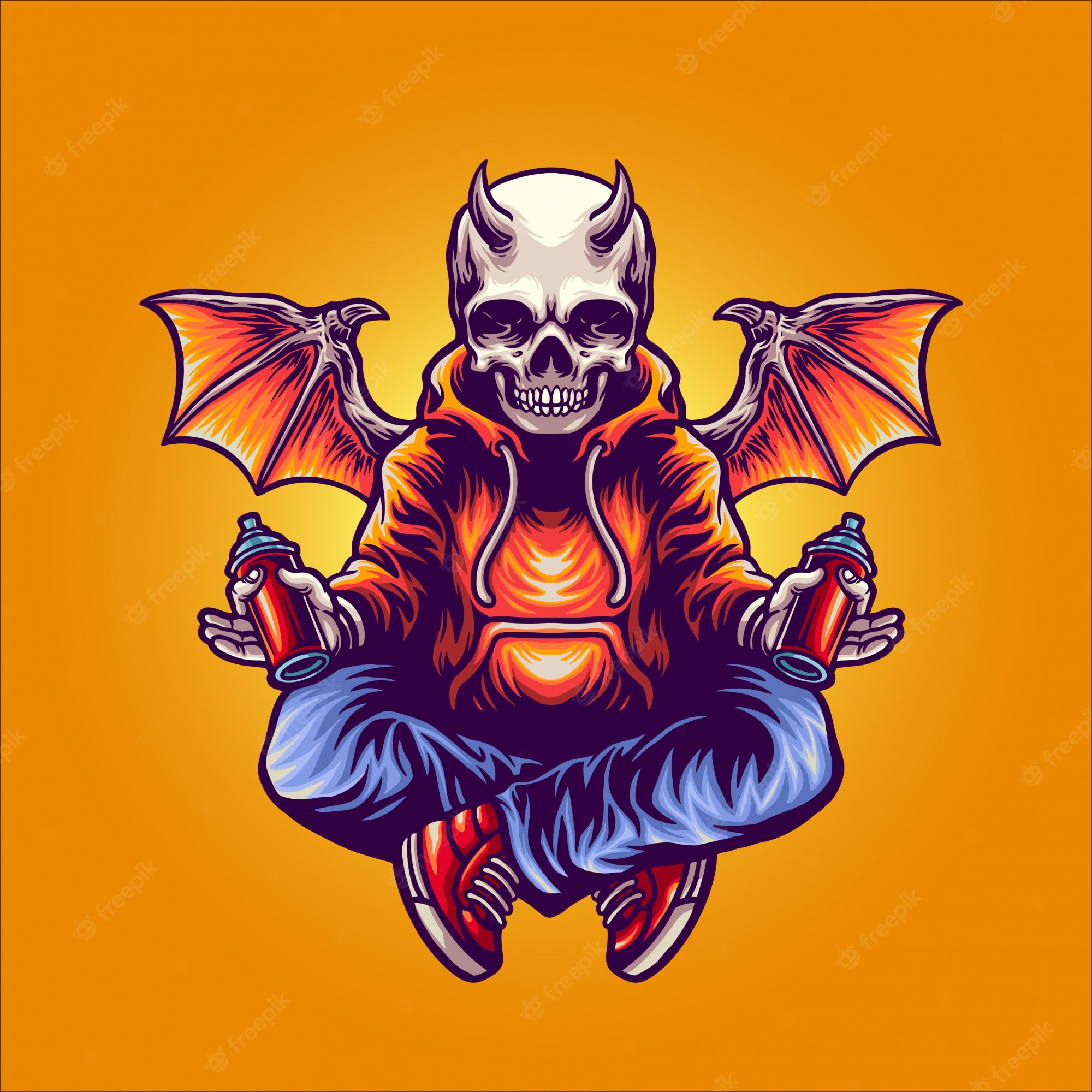Detail Graffiti Creator Character Vector Nomer 6