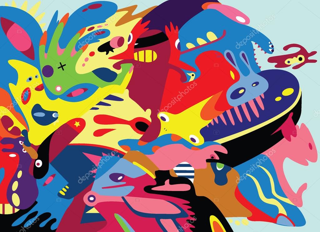 Detail Graffiti Creator Character Vector Nomer 50