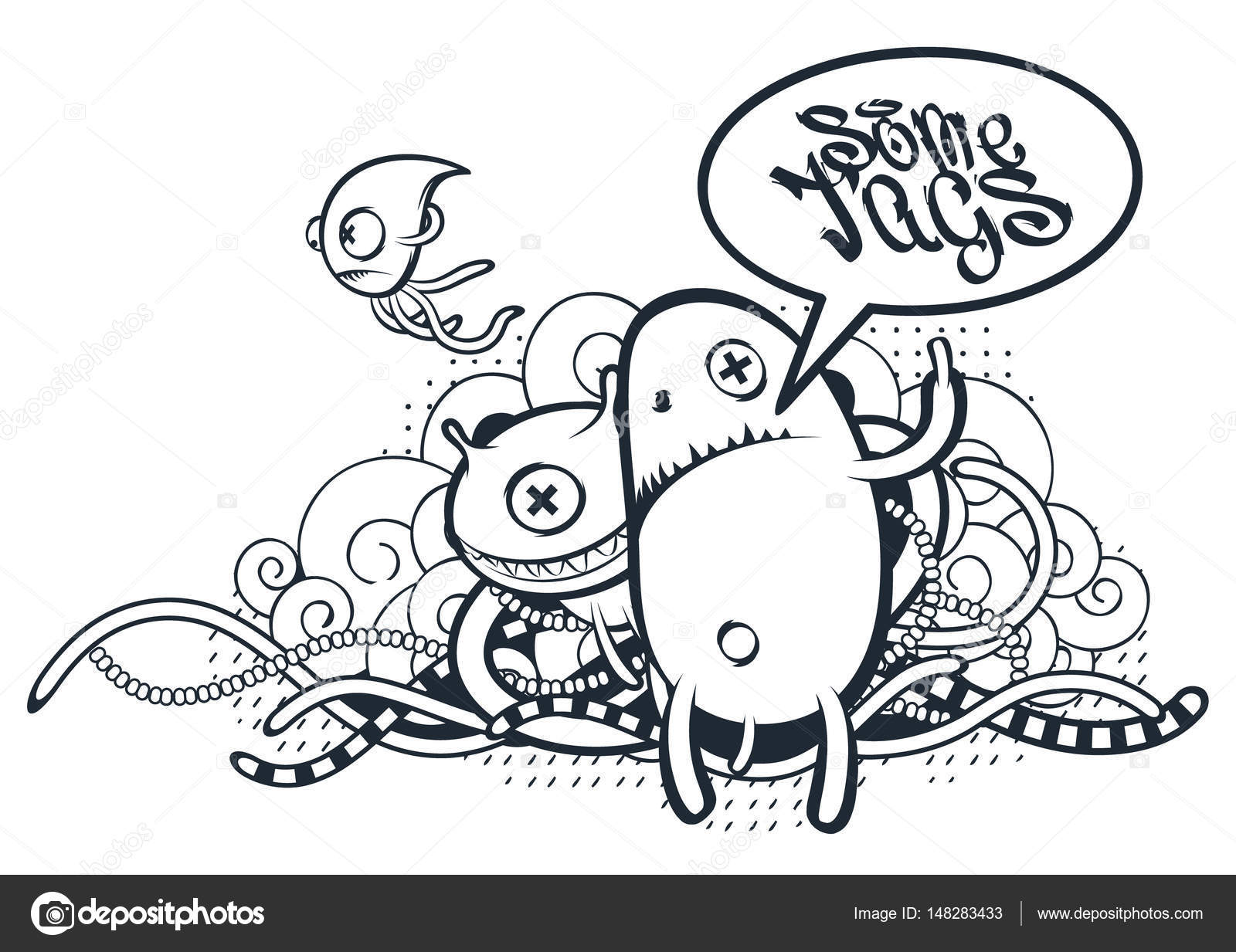 Detail Graffiti Creator Character Vector Nomer 56