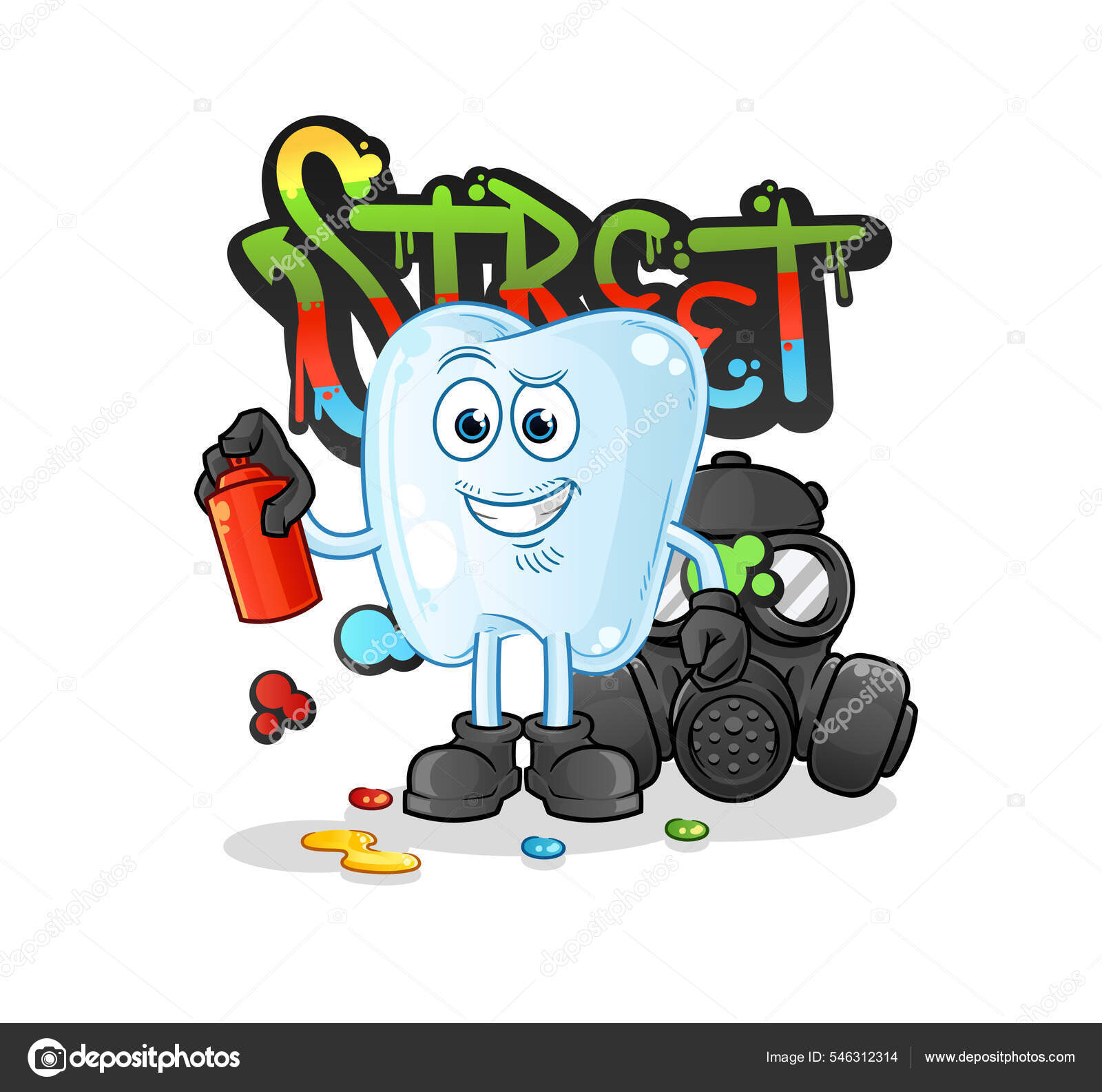 Detail Graffiti Creator Character Vector Nomer 57