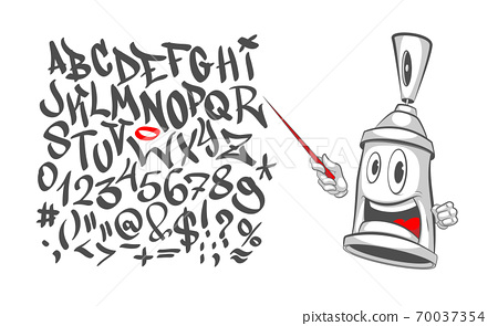 Detail Graffiti Creator Character Vector Nomer 7