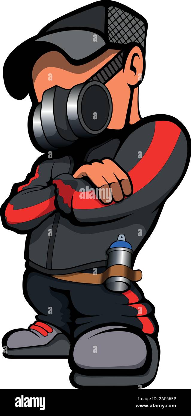 Detail Graffiti Creator Character Vector Nomer 10