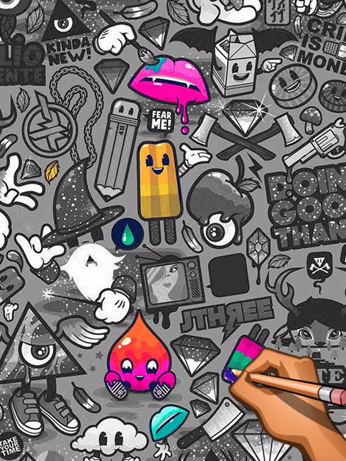Detail Graffiti Creator Doodle Nomer 10
