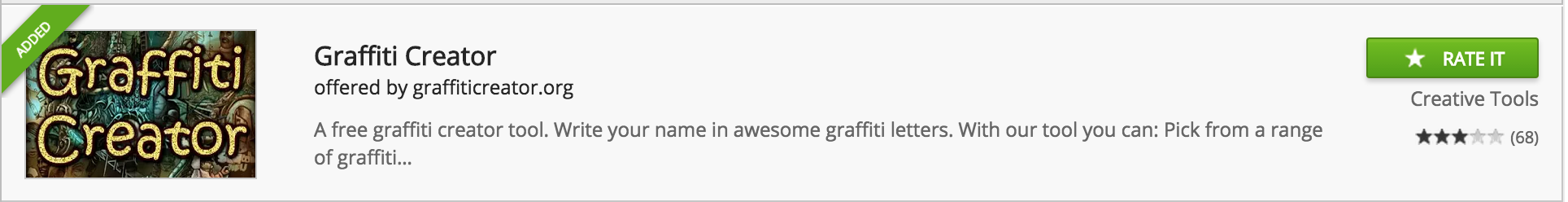Graffiti Creator Has Crashed Chrome - KibrisPDR