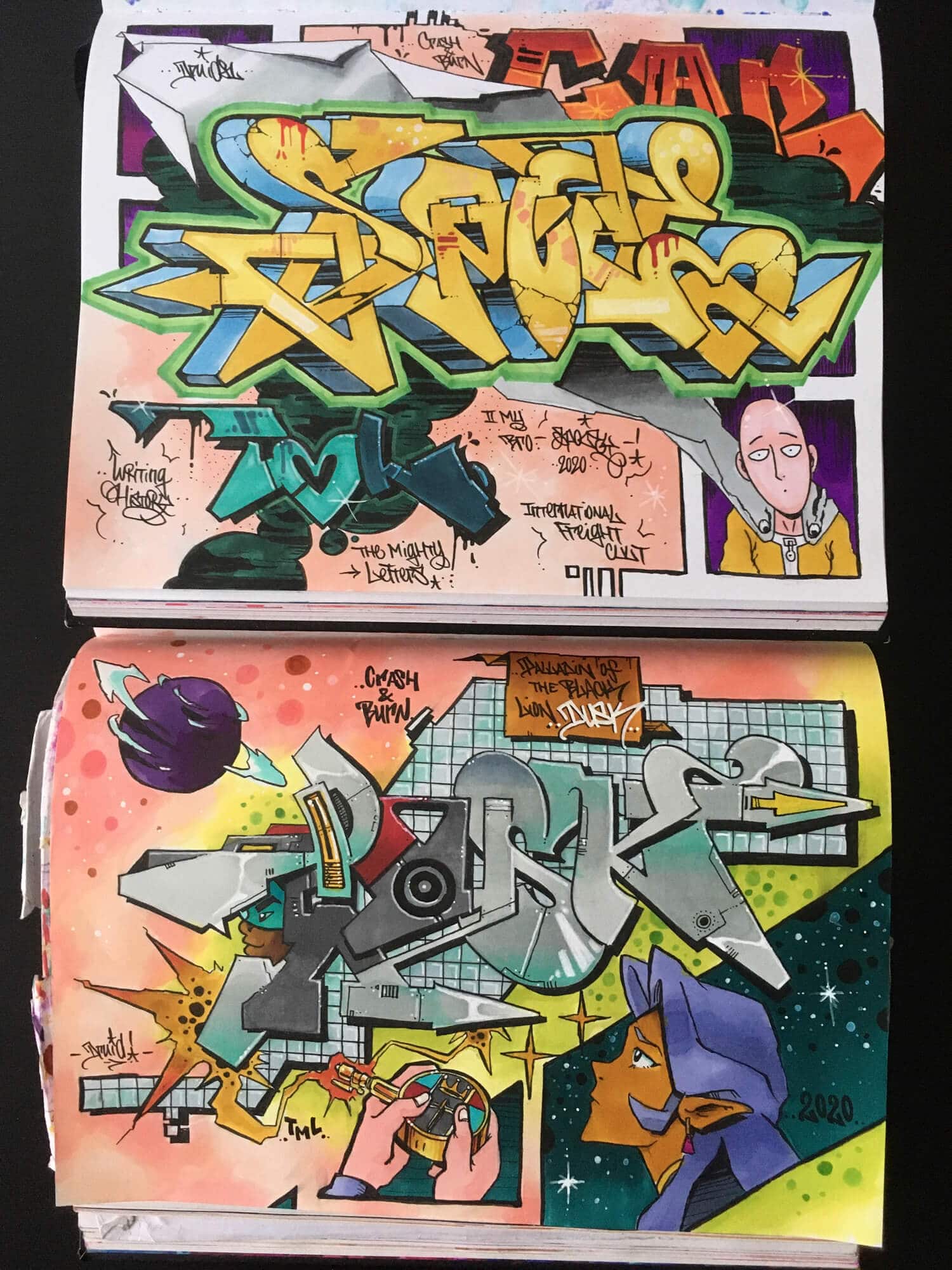 Detail Graffiti Creator Has Crashed Chrome Nomer 46