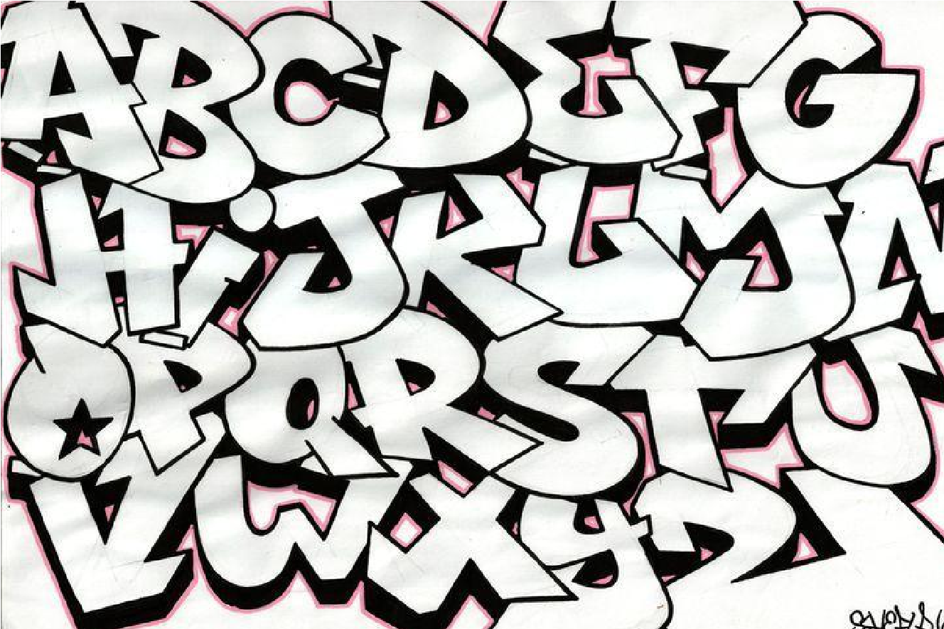 Detail Graffiti Creator Hitam Putih Nomer 25