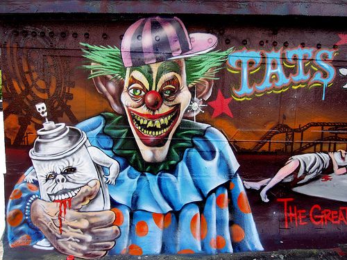Detail Graffiti Creator Horror Nomer 2