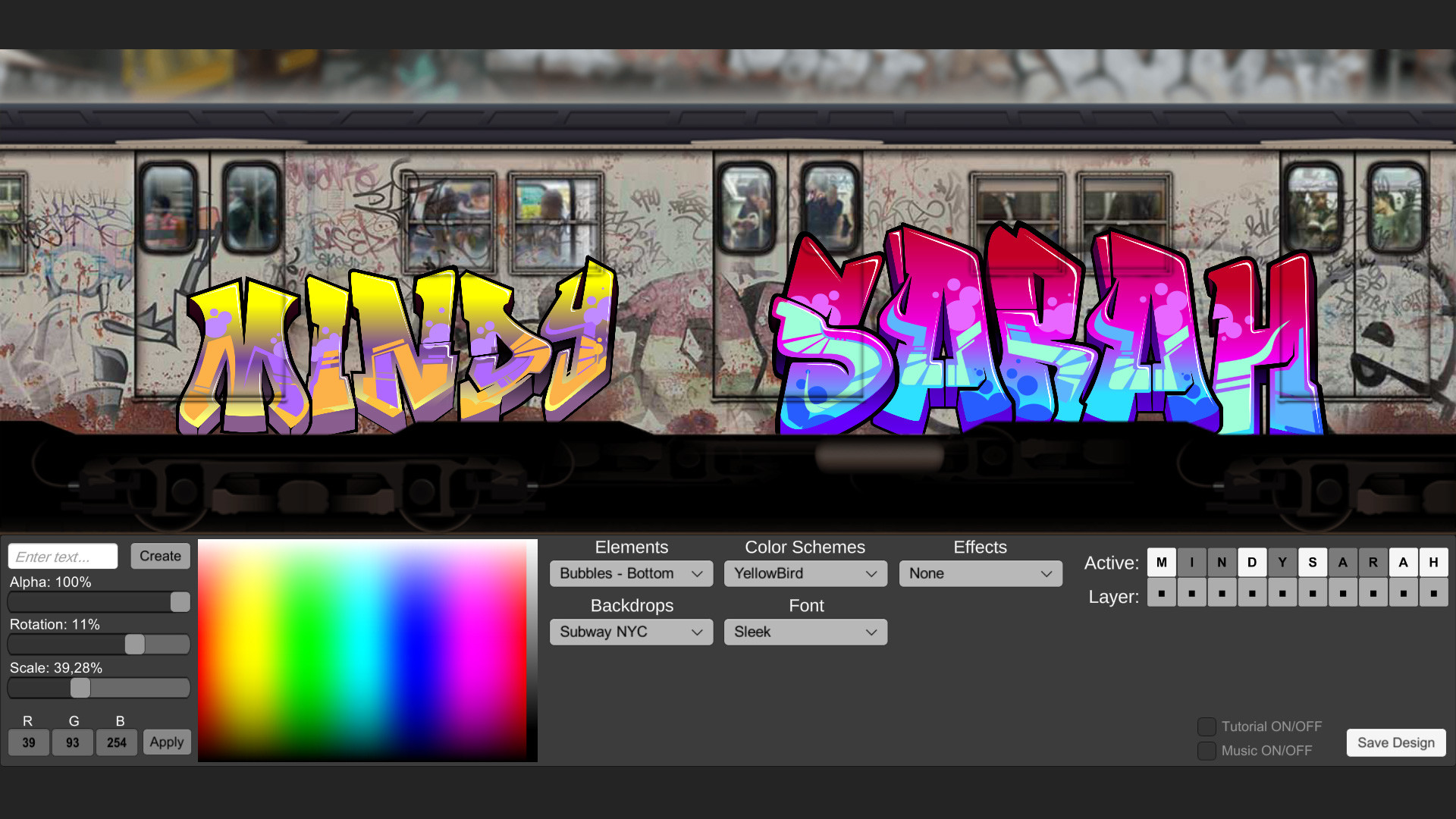 Detail Graffiti Creator Horror Nomer 14