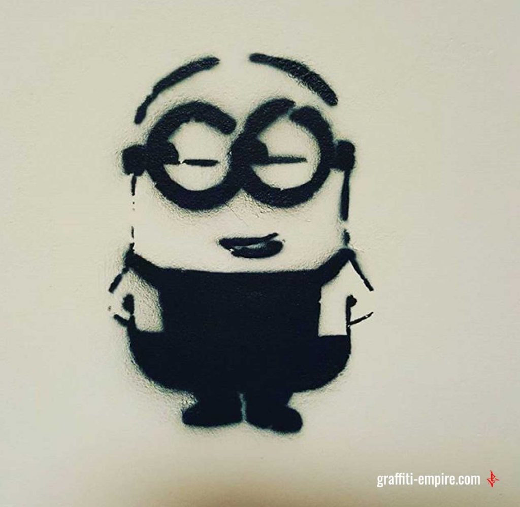 Detail Graffiti Creator Minion Nomer 2