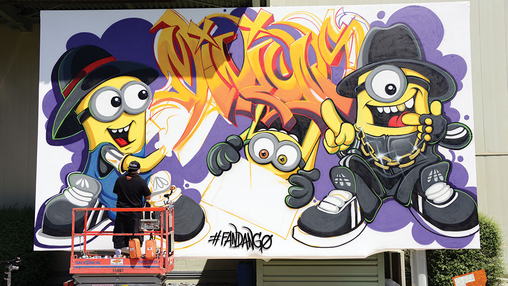 Detail Graffiti Creator Minion Nomer 4
