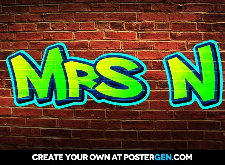 Detail Graffiti Creator Postergen Com Nomer 8