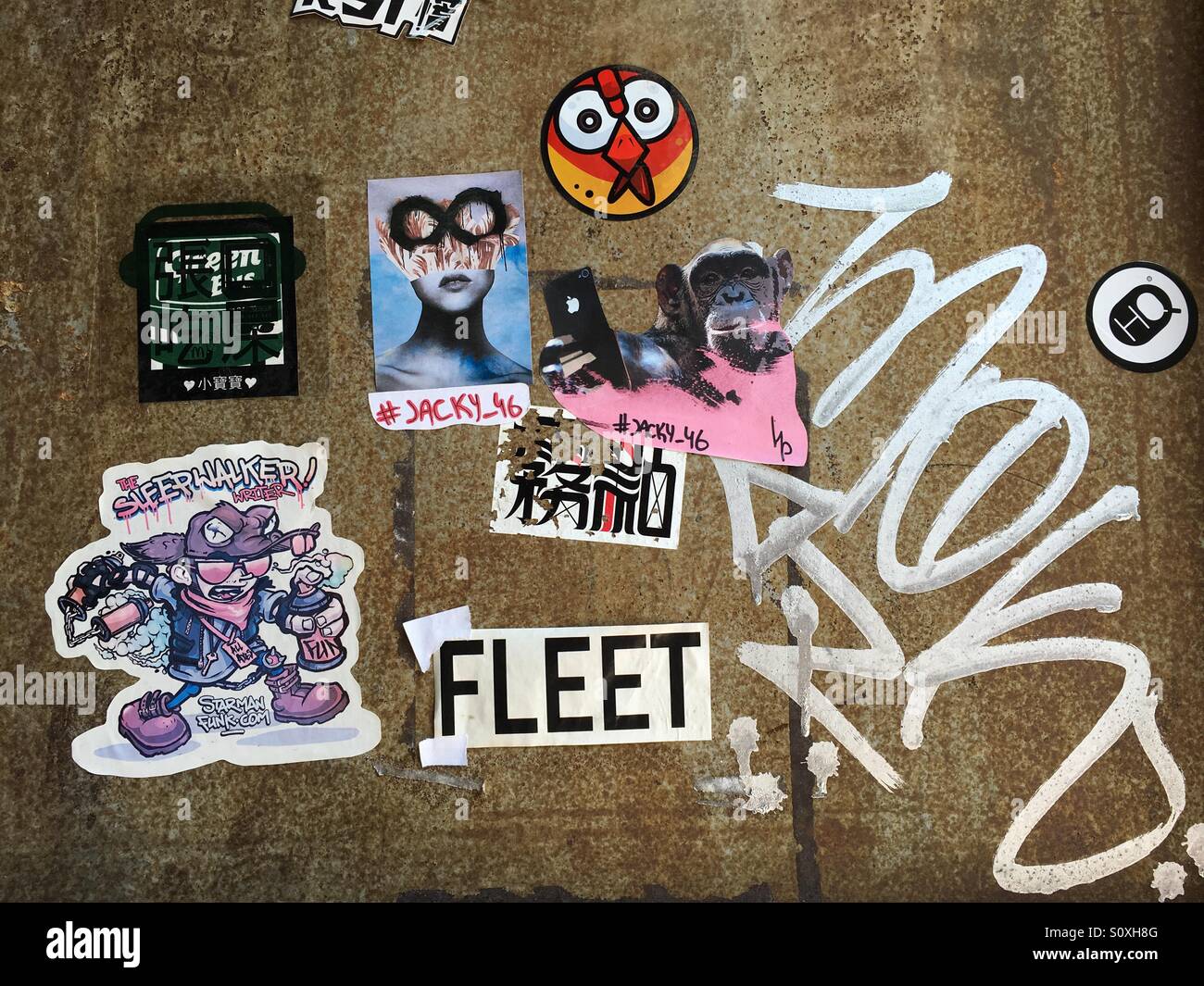 Detail Graffiti Crew Stickers Nomer 18