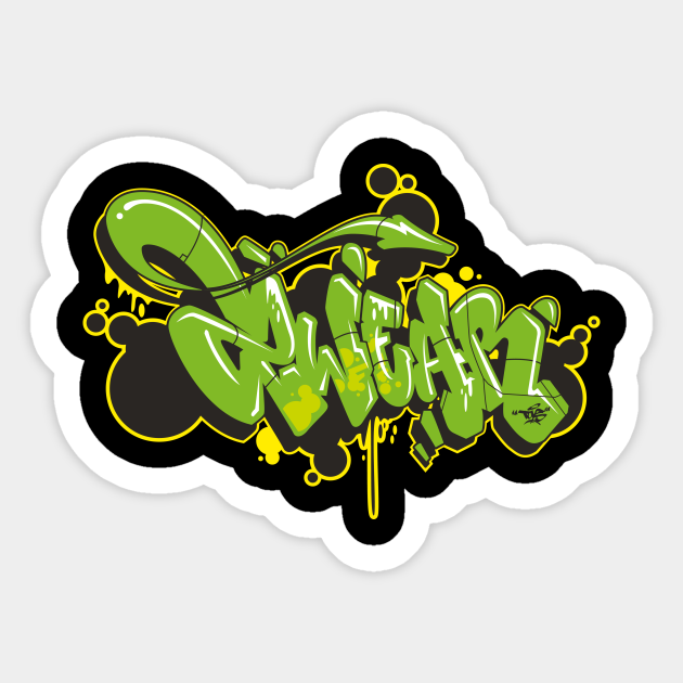 Detail Graffiti Crew Stickers Nomer 38