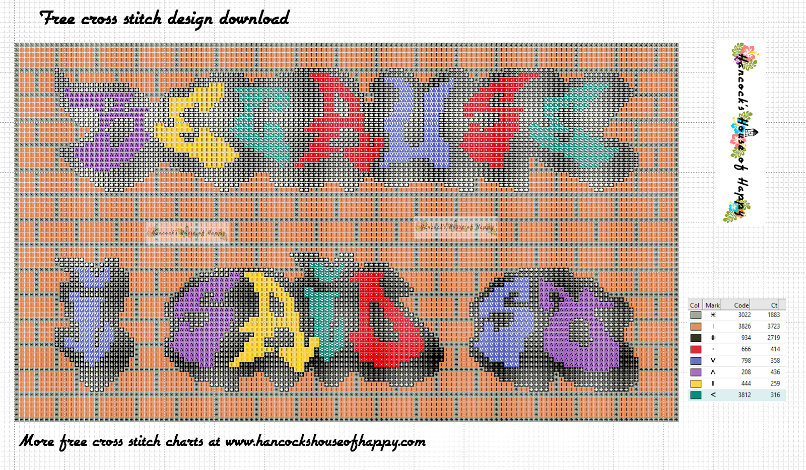 Detail Graffiti Cross Stitch Nomer 17