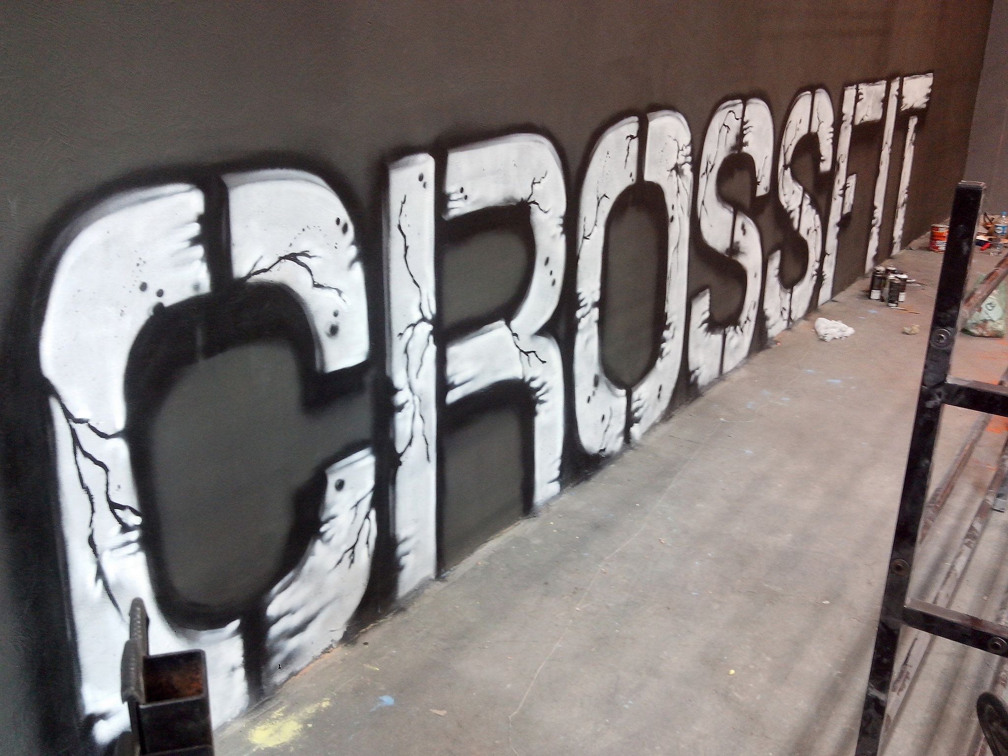 Detail Graffiti Crossfit Nomer 4