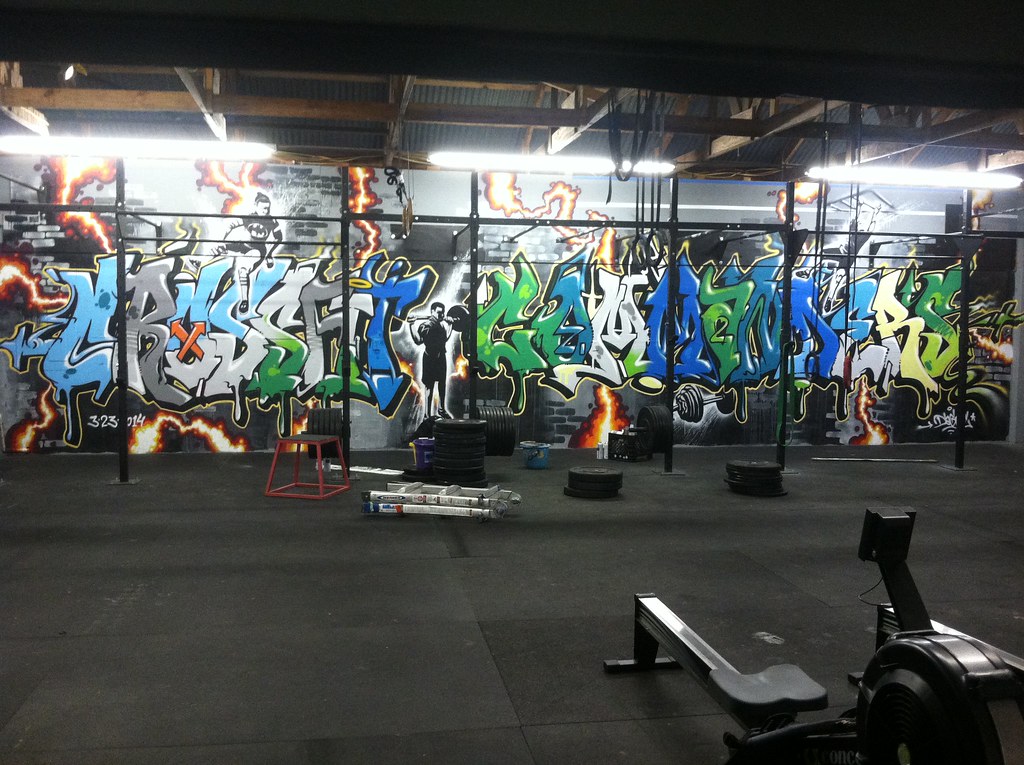 Detail Graffiti Crossfit Nomer 30