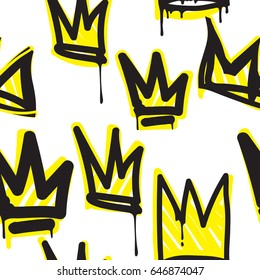 Detail Graffiti Crown Vector Nomer 22