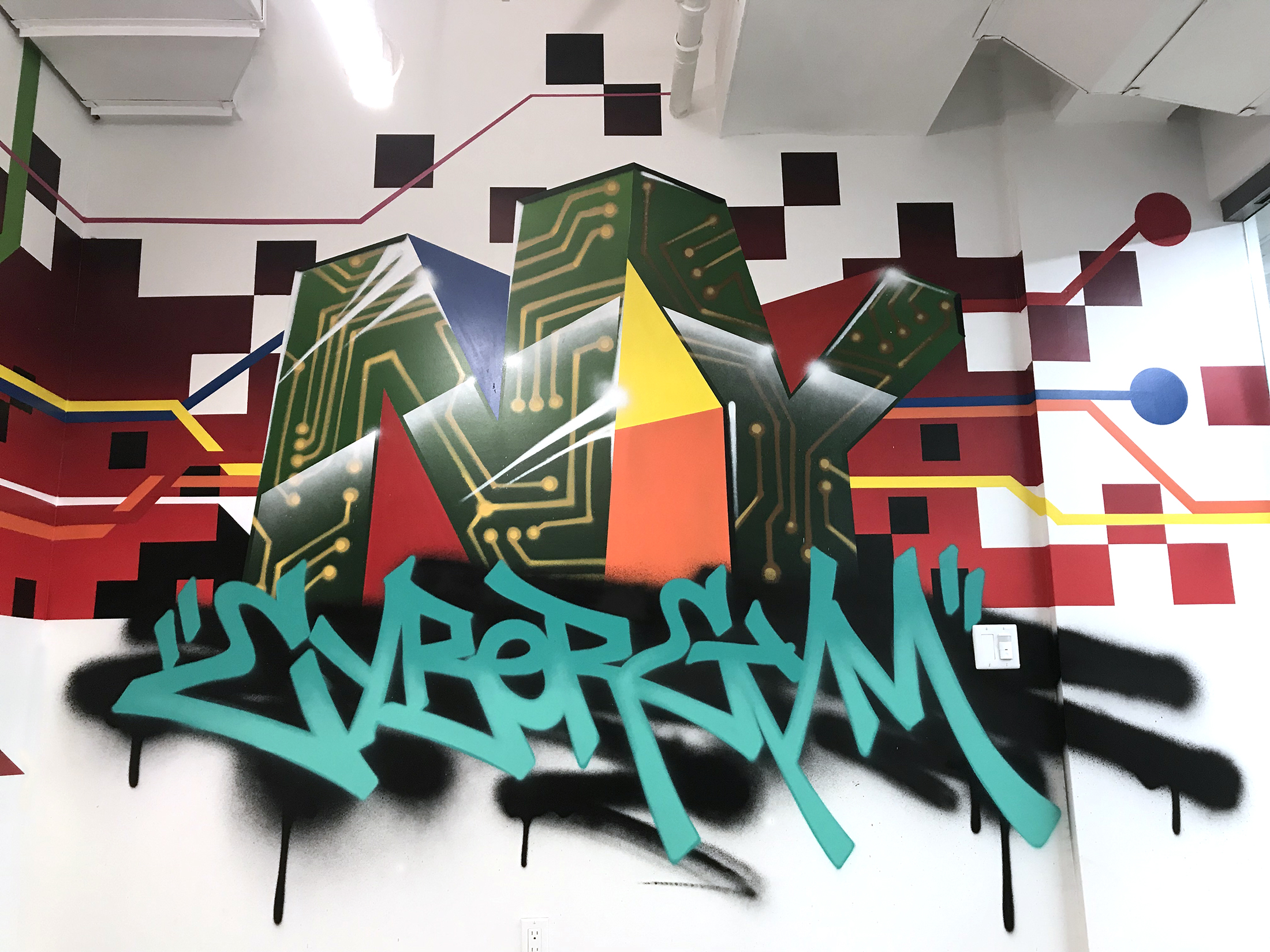 Detail Graffiti Cyber Nomer 13
