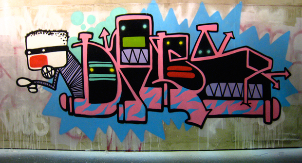 Detail Graffiti Dab Nomer 7