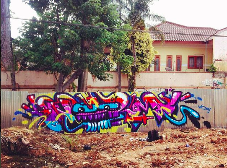 Detail Graffiti Dan Streeet Art Di Jakarta Nomer 43