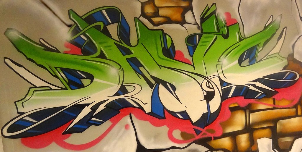 Detail Graffiti David Nomer 22