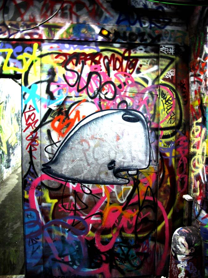 Detail Graffiti David Nomer 36
