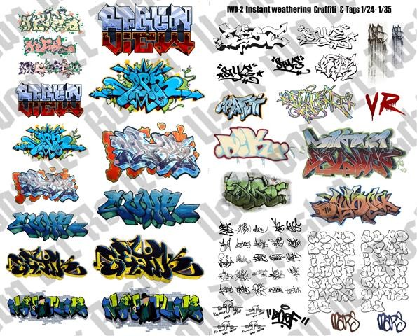 Detail Graffiti Decals Nomer 19