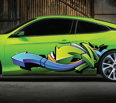 Detail Graffiti Decals For Cars Nomer 2