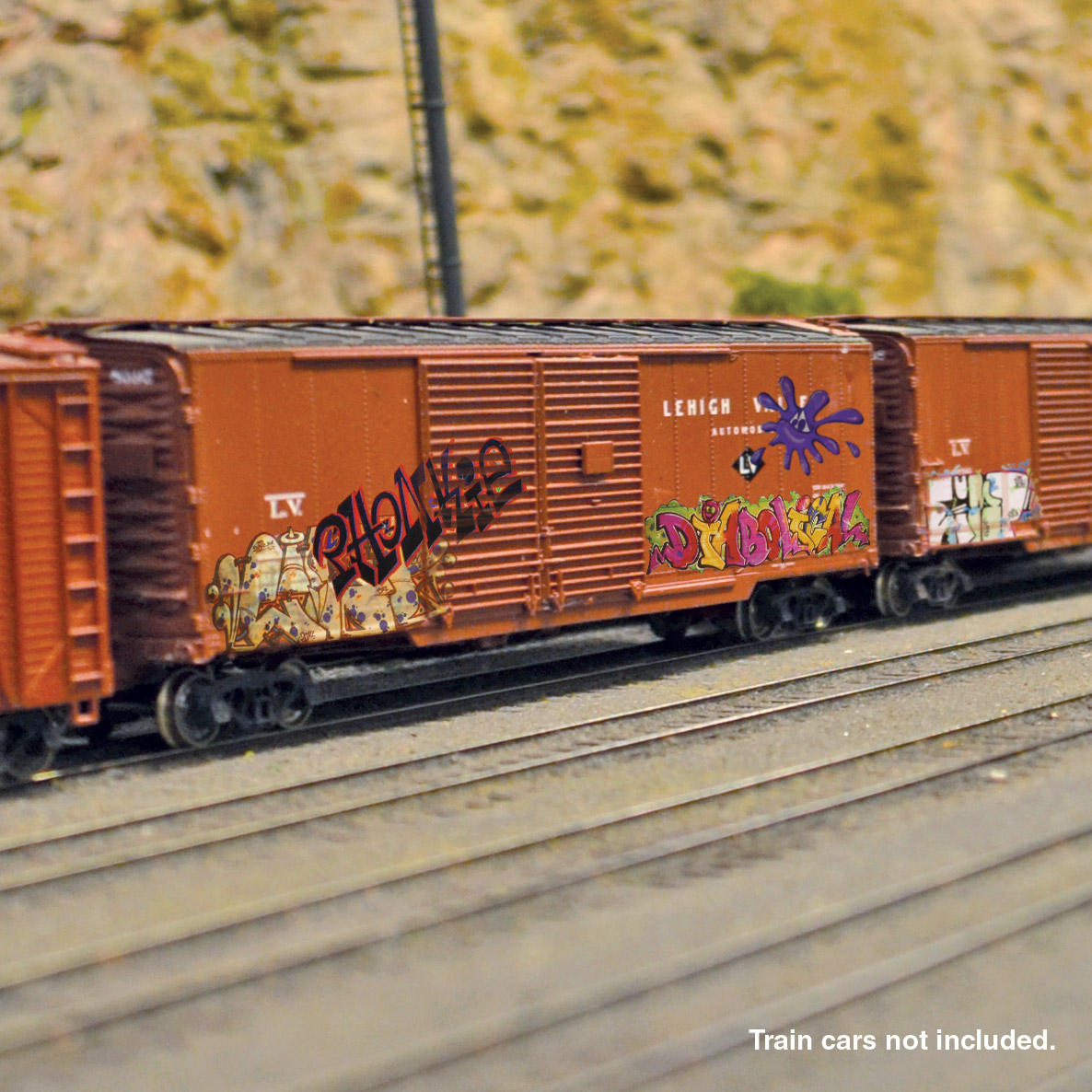 Detail Graffiti Decals For Model Trains Nomer 19