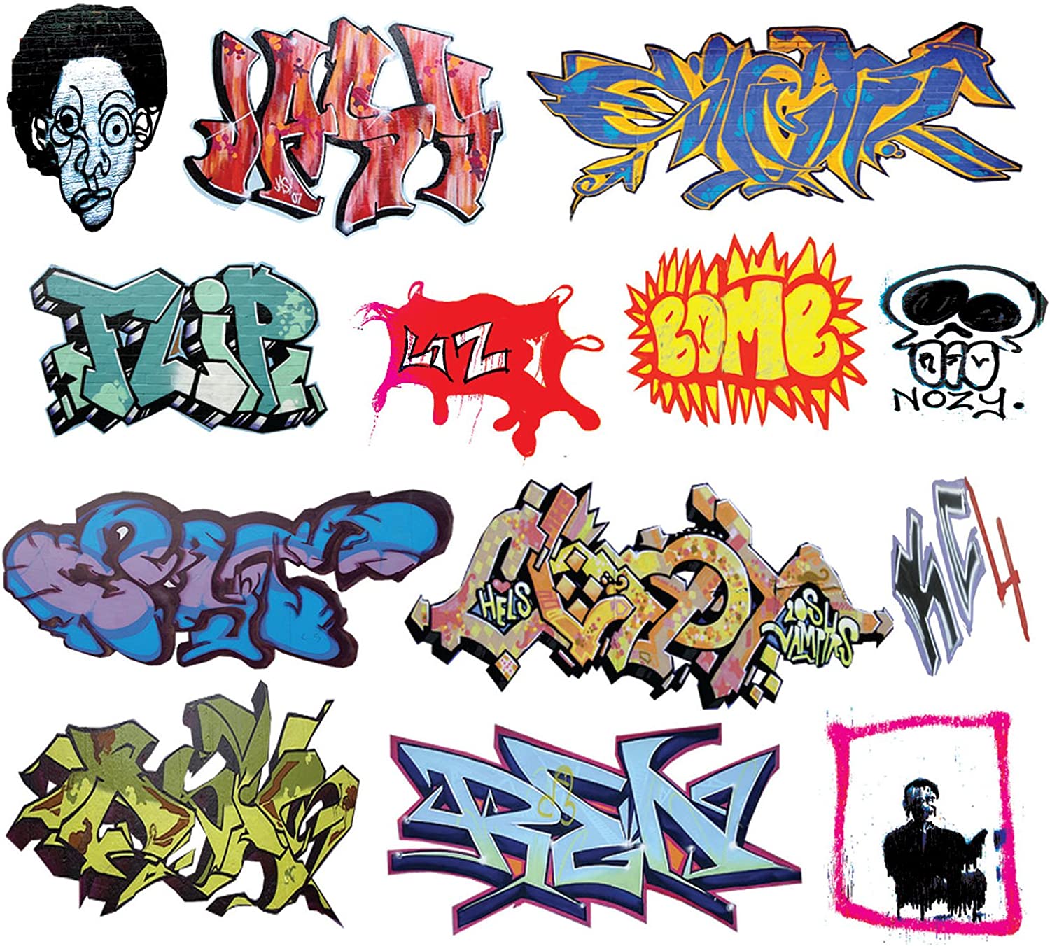 Detail Graffiti Decals For Model Trains Nomer 3